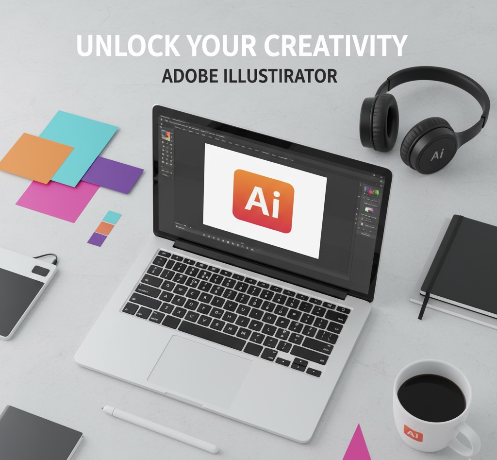 تعلم برنامج Adobe illustrator ✨